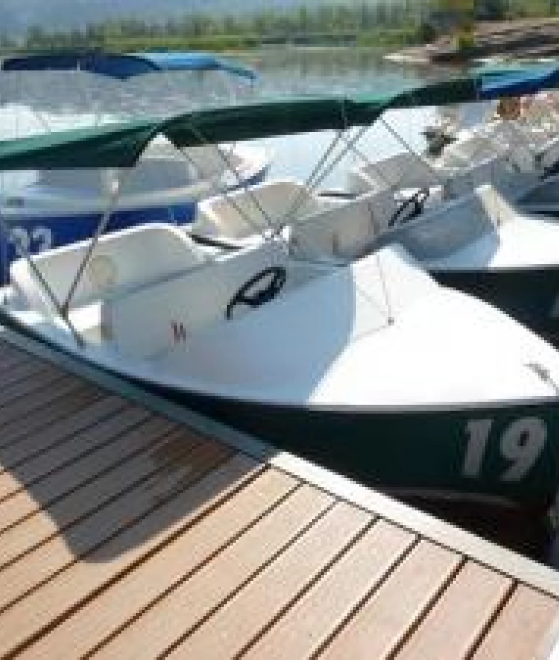 Electric boat 3/4 seats