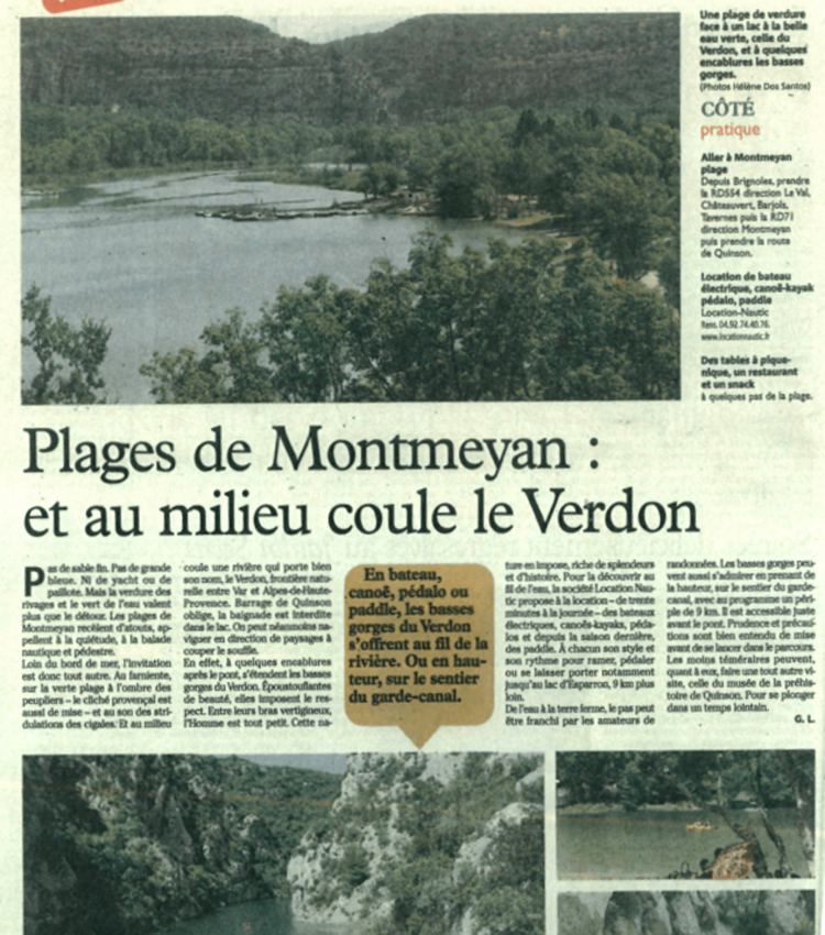 Location Nautic - Press review: Var Matin talks about us!